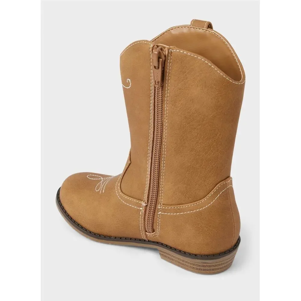 NWT❤️Gymboree Girls Embroidered Heart Cowgirl Boots sz3